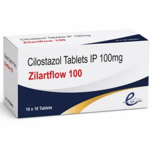 Cilostazol Tablet IP 100mg Zilartflow 100